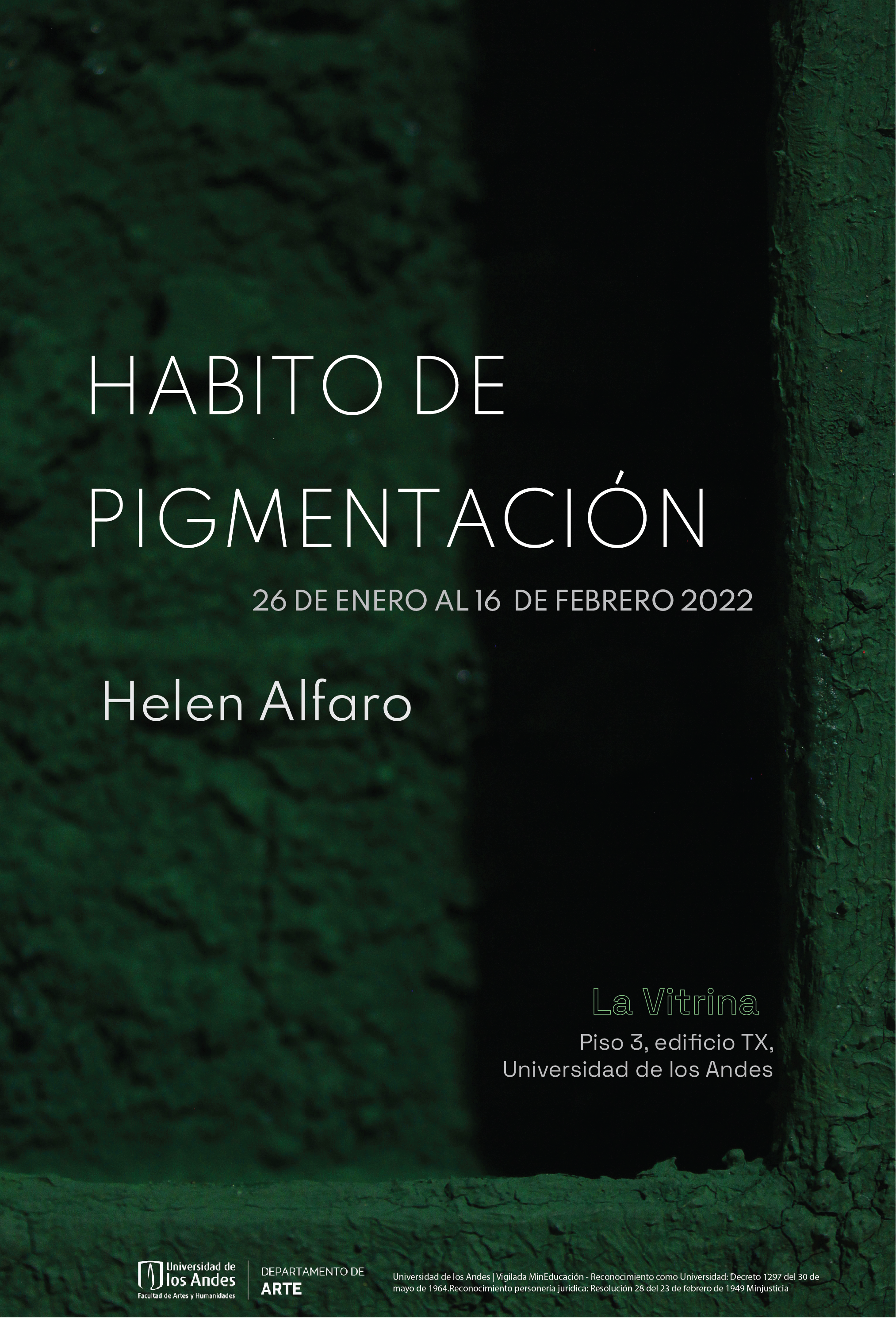 Helen Alfaro Habito de pigmentación